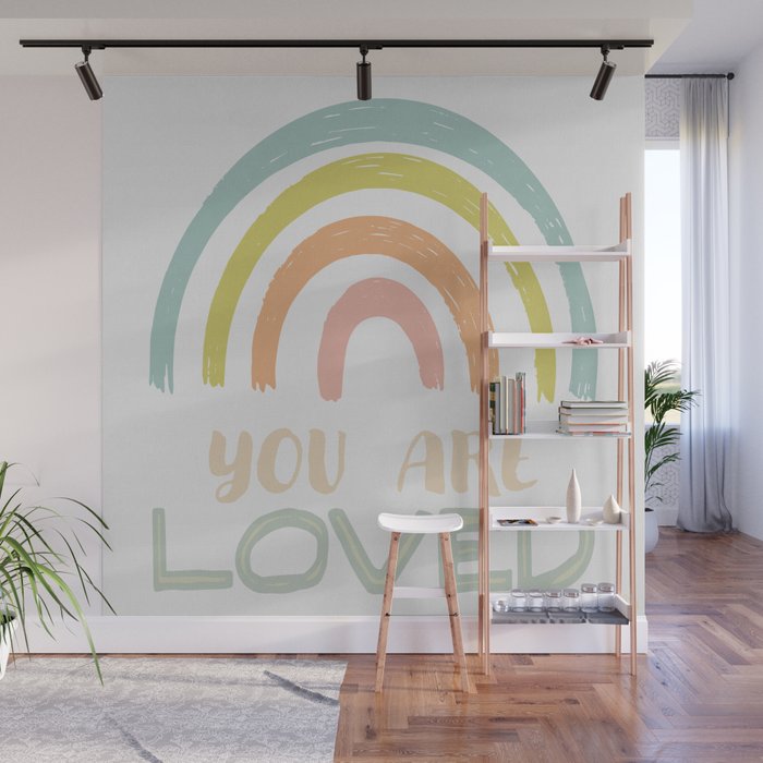 You Are Loved Wall Mural Gallery Image 1
