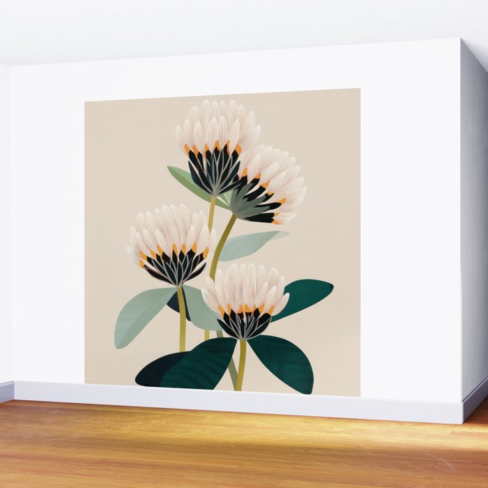 Soft Botanica Wall Mural Gallery Image 2
