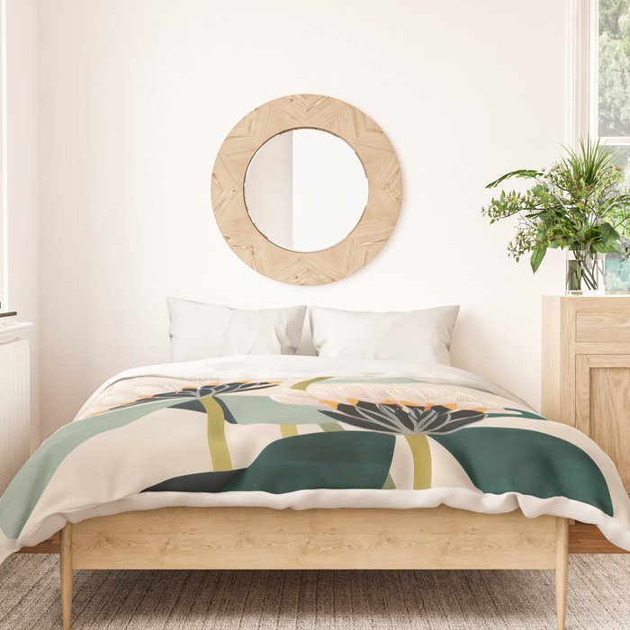 Soft Botanica Duvet Cover Gallery Image 3