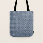 Boho Tiles | Atlantic Blue Tote Bag Gallery Image 1