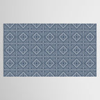 Boho Tiles | Atlantic Blue Tablecloth Gallery Image 2