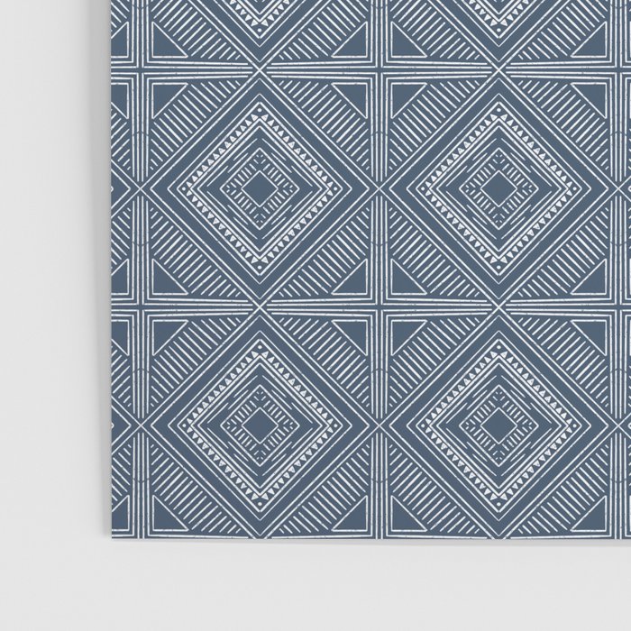 Boho Tiles | Atlantic Blue Poster Gallery Image 3
