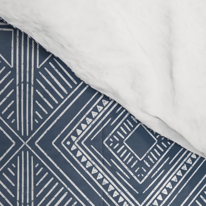 Boho Tiles | Atlantic Blue Comforter Gallery Image 4