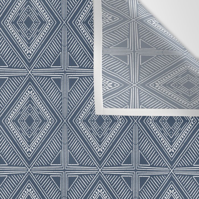 Boho Tiles | Atlantic Blue Wall Tapestry Gallery Image 3