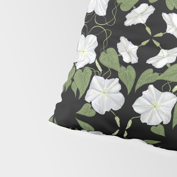 Moonflowers Pillow Sham Gallery Image 4