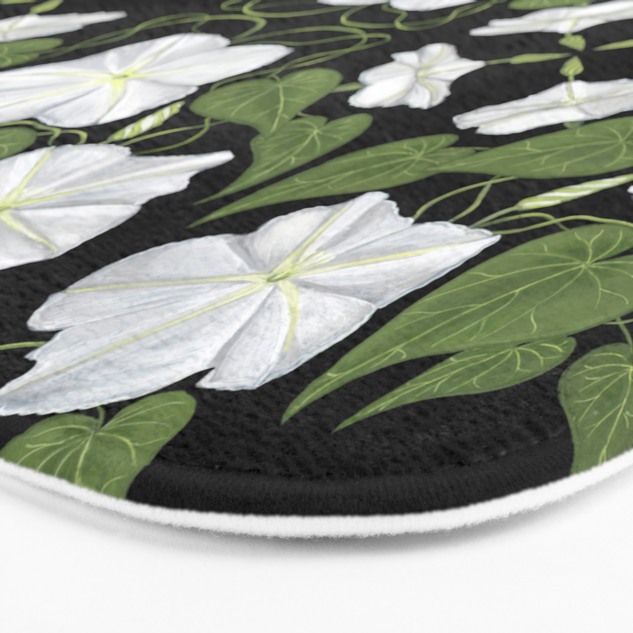 Moonflowers Bath Mat Gallery Image 3