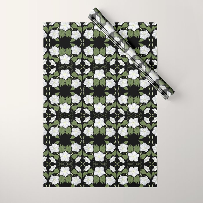 Moonflowers Wrapping Paper Gallery Image 1