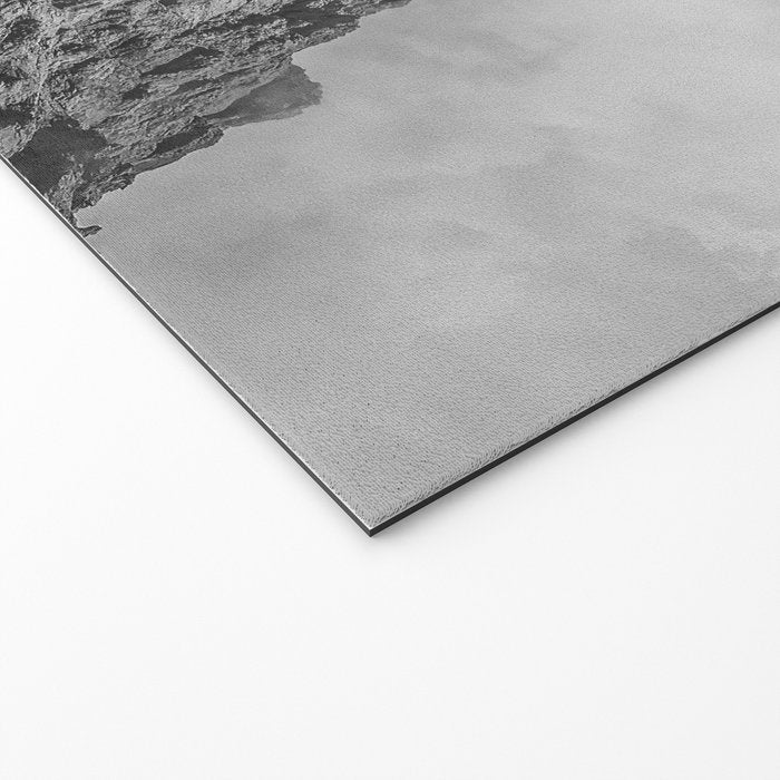 Dolomites Black and White Welcome Mat Gallery Image 2