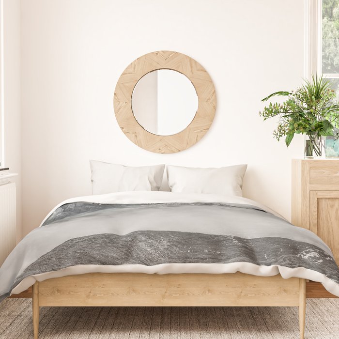 Dolomites Black and White Duvet Cover Gallery Image 3