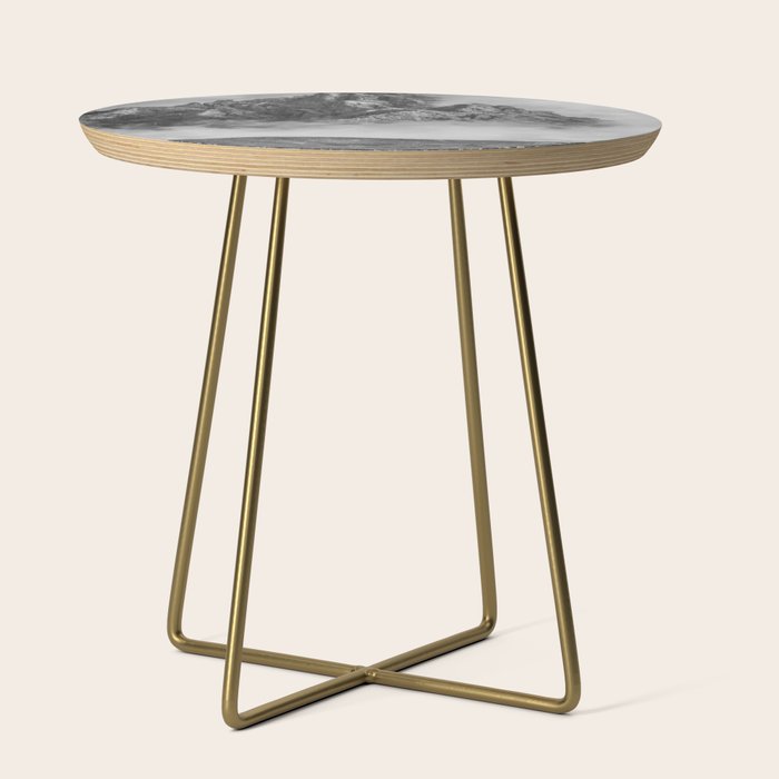 Dolomites Black and White Side Table Gallery Image 1