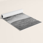Dolomites Black and White Yoga Mat Gallery Image 2