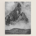 Dolomites Black and White Jigsaw Puzzle Gallery Image 1