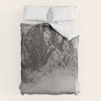 Dolomites Black and White Comforter Gallery Image 6
