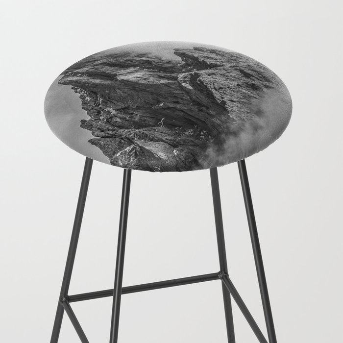 Dolomites Black and White Stool Gallery Image 2