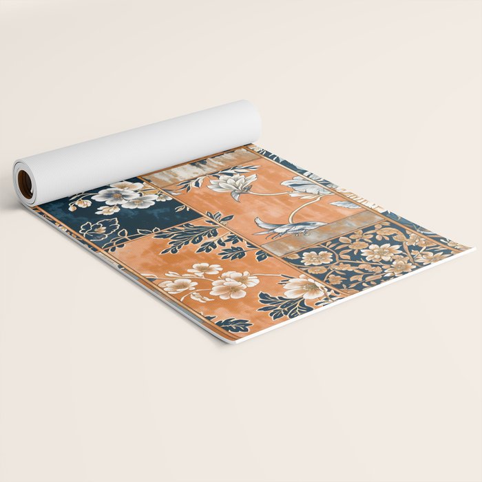 Floral Patches of Yesteryear Yoga Mat Gallery Image 2