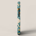 Celestial Unicorns In Turquoise and Gold iPhone Case Gallery Image 2