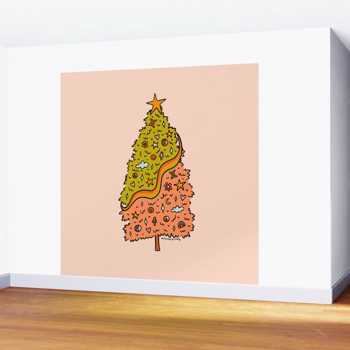 Gemini Tree Wall Mural Gallery Image 2