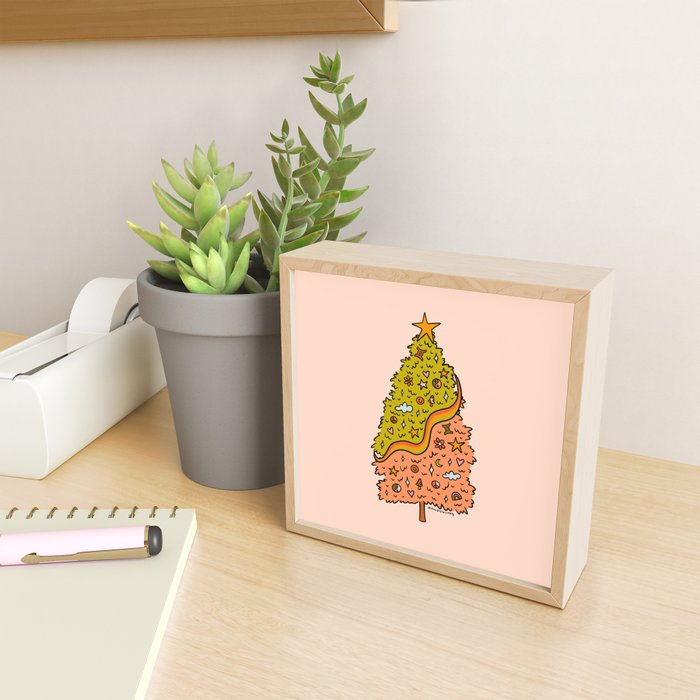 Gemini Tree Mini Art Print Gallery Image 2