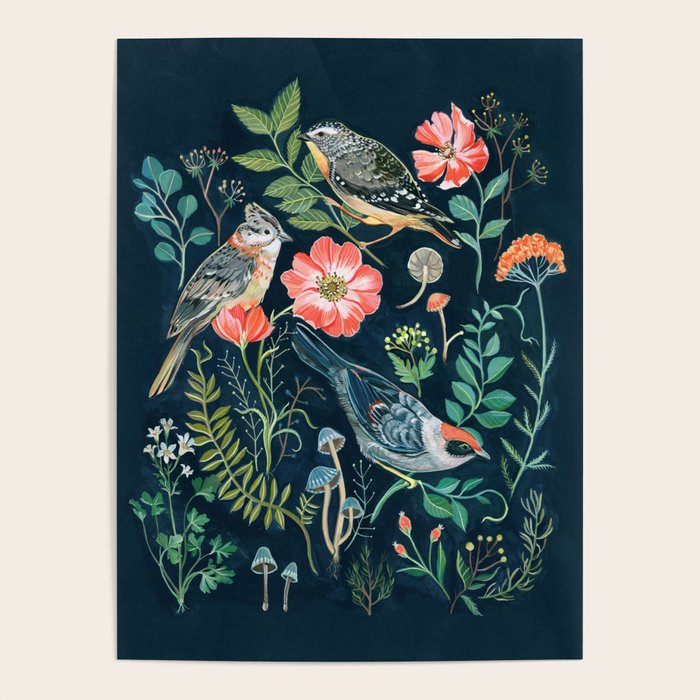 Birds Garden Poster Gallery Image 4