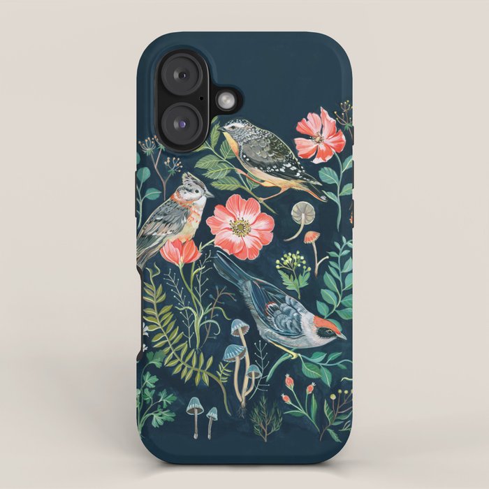 Birds Garden iPhone Case Gallery Image 1