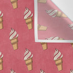 FAST FOOD / Ice Cream - pattern Wall Tapestry Gallery Image 3