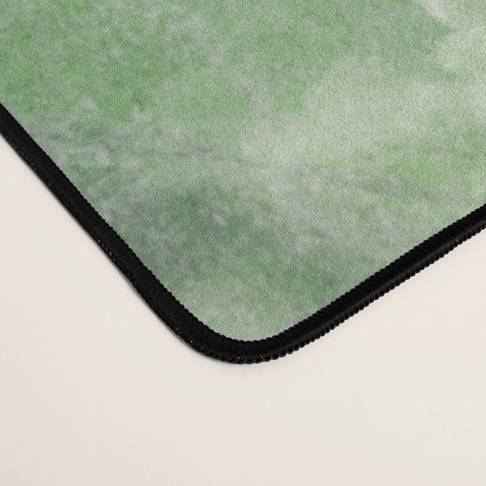 botanical abstract 101 - green double exposure floral Desk Mat Gallery Image 4