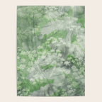 botanical abstract 101 - green double exposure floral Poster Gallery Image 4