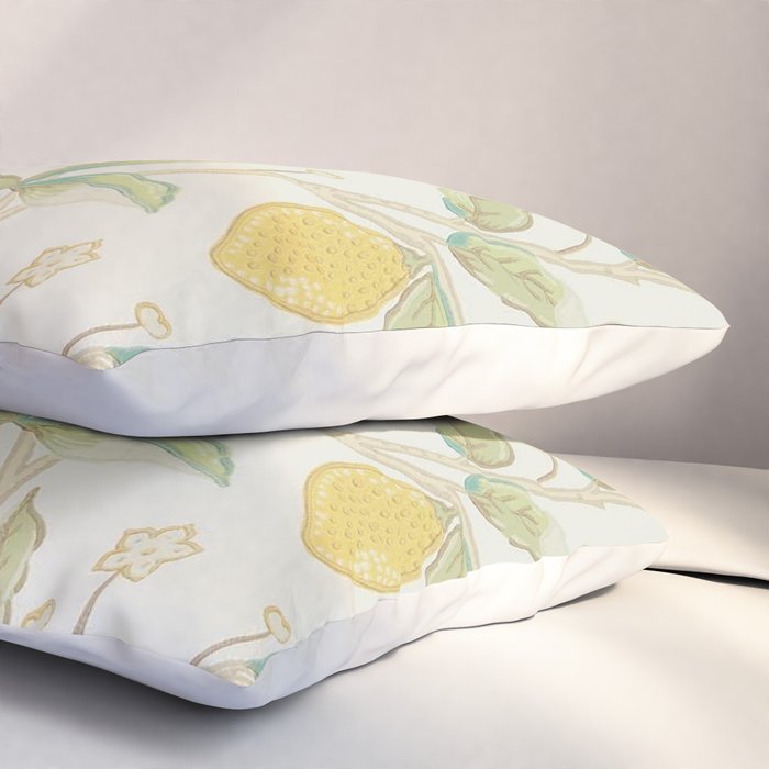 William Morris Lemon Tree Bayleaf Pillow Sham Gallery Image 3