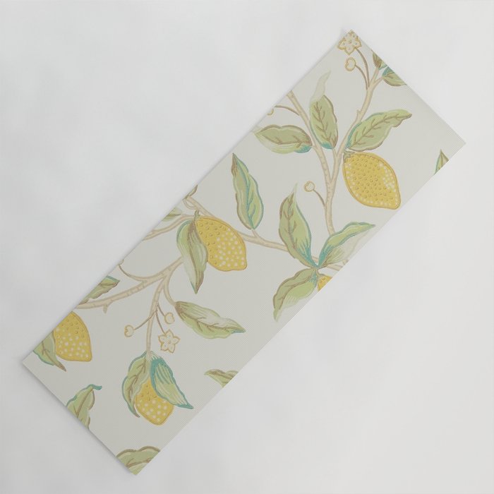 William Morris Lemon Tree Bayleaf Yoga Mat Gallery Image 1