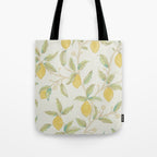 William Morris Lemon Tree Bayleaf Tote Bag Gallery Image 1