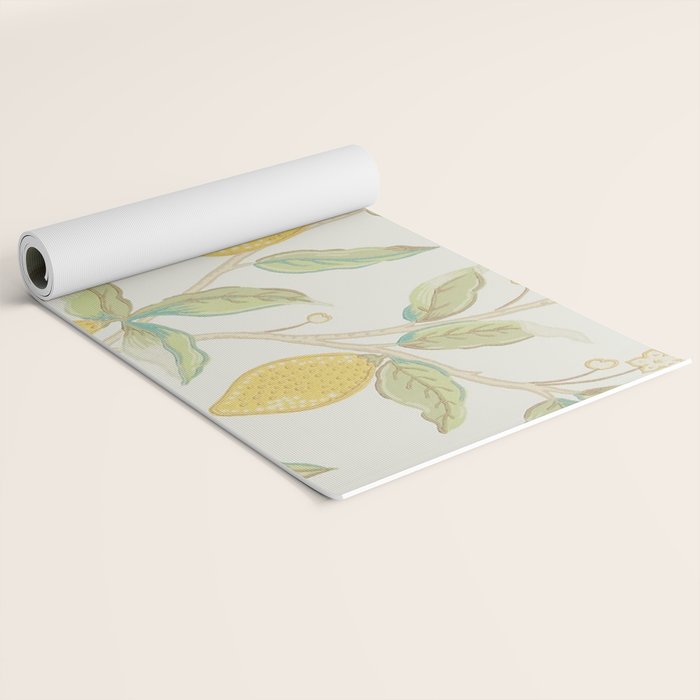 William Morris Lemon Tree Bayleaf Yoga Mat Gallery Image 2