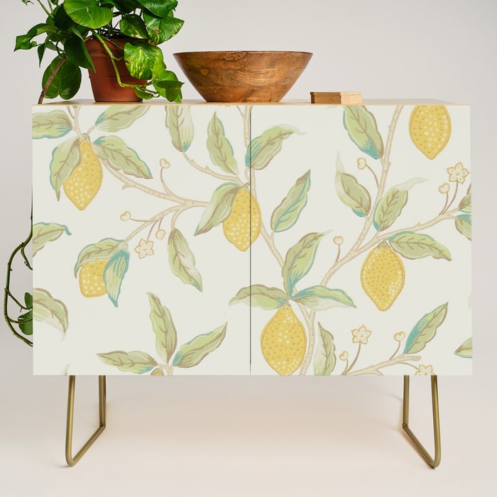 William Morris Lemon Tree Bayleaf Credenza Gallery Image 1