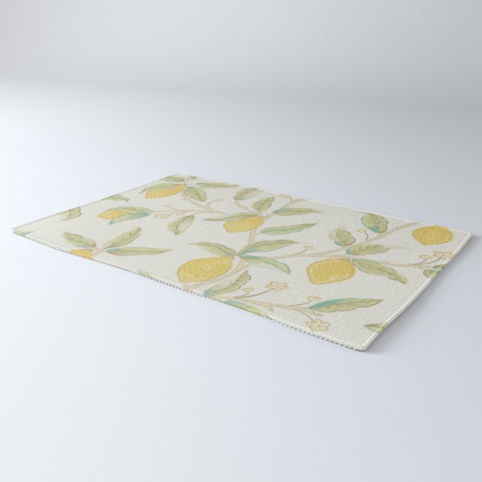 William Morris Lemon Tree Bayleaf Rug Gallery Image 3