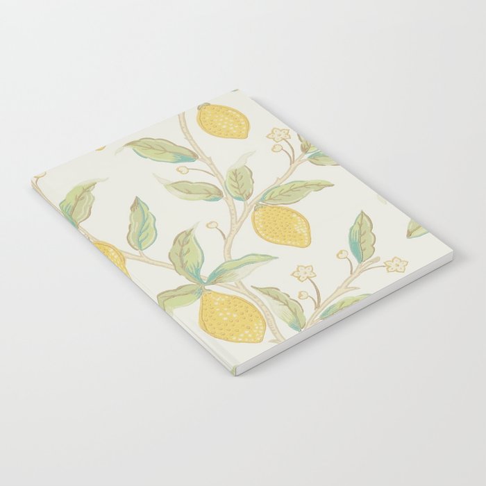 William Morris Lemon Tree Bayleaf Notebook Gallery Image 2