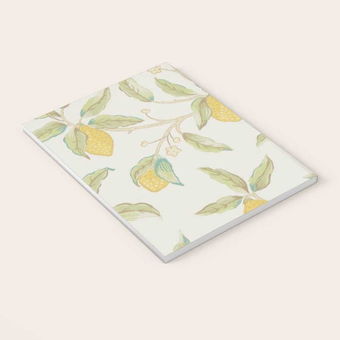 William Morris Lemon Tree Bayleaf Notebook Gallery Image 3