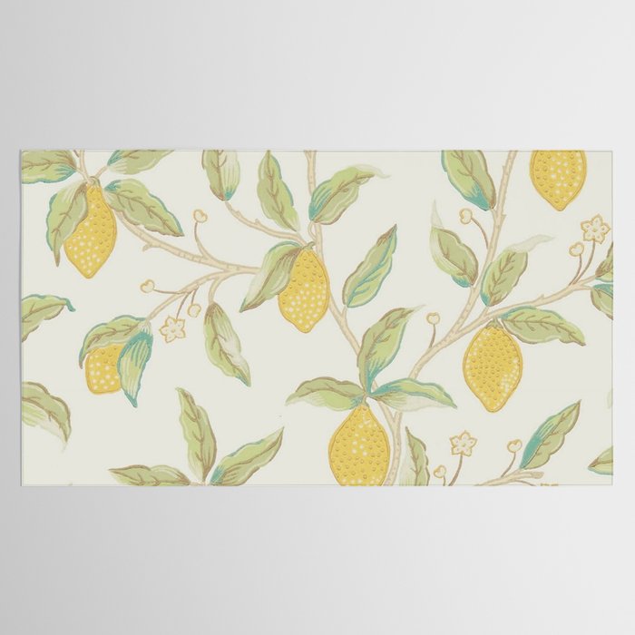 William Morris Lemon Tree Bayleaf Tablecloth Gallery Image 2