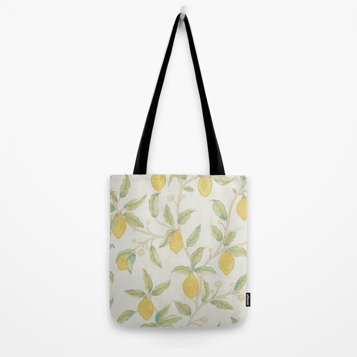 William Morris Lemon Tree Bayleaf Tote Bag Gallery Image 2