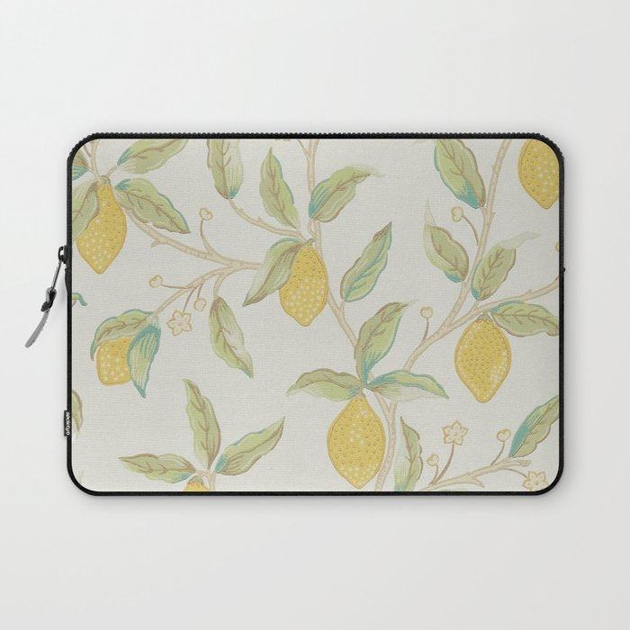 William Morris Lemon Tree Bayleaf Laptop Sleeve Gallery Image 1