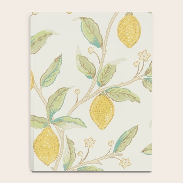 William Morris Lemon Tree Bayleaf Notebook Gallery Image 4