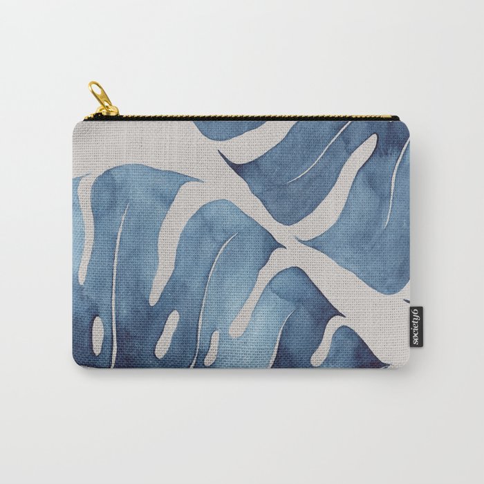 Blue Botanicals No. 2 Carry All Pouch Gallery Image 1