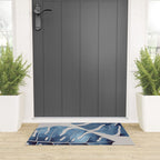 Blue Botanicals No. 2 Welcome Mat Gallery Image 3