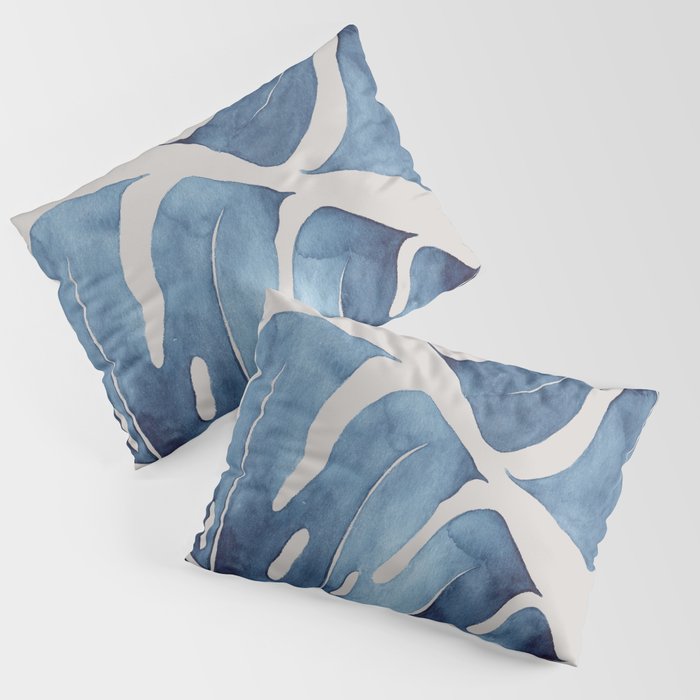 Blue Botanicals No. 2 Pillow Sham Gallery Image 3