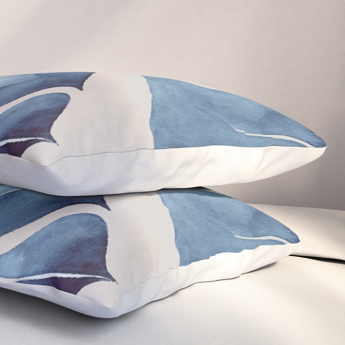 Blue Botanicals No. 2 Pillow Sham Gallery Image 3