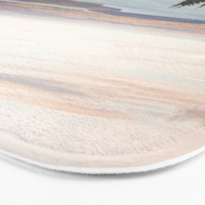 Wild and Free x Sunset over Acadia Bath Mat Gallery Image 3