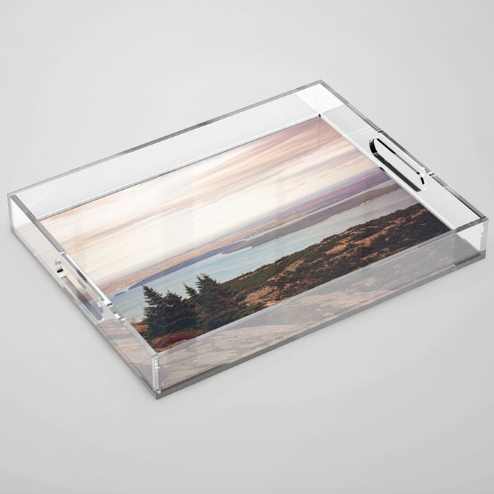 Wild and Free x Sunset over Acadia Acrylic Tray Gallery Image 1