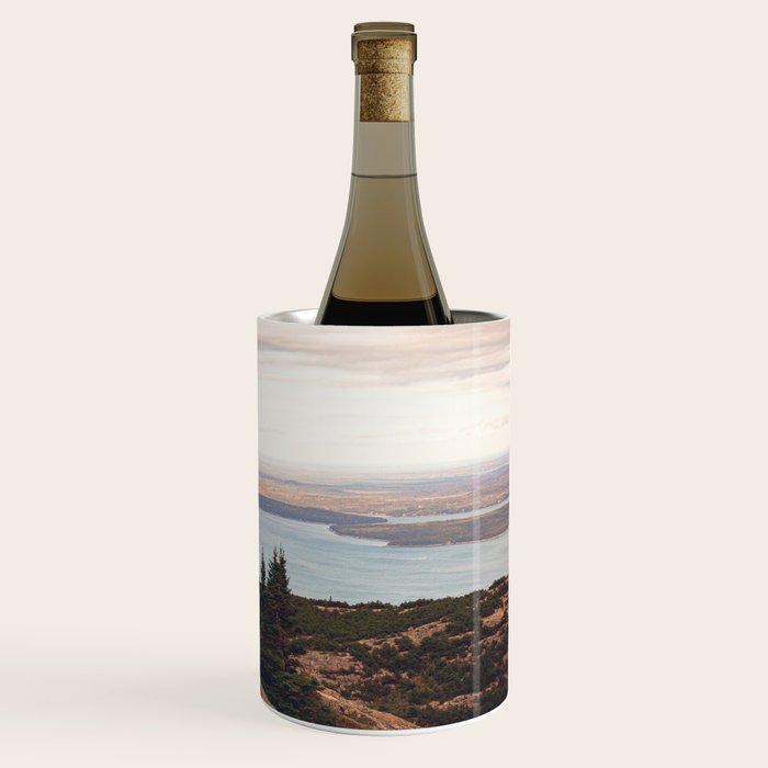 Wild and Free x Sunset over Acadia Wine Chiller Gallery Image 1