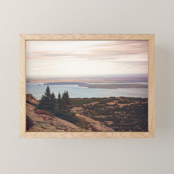 Wild and Free x Sunset over Acadia Mini Art Print Gallery Image 1