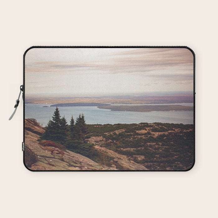Wild and Free x Sunset over Acadia Laptop Sleeve Gallery Image 1
