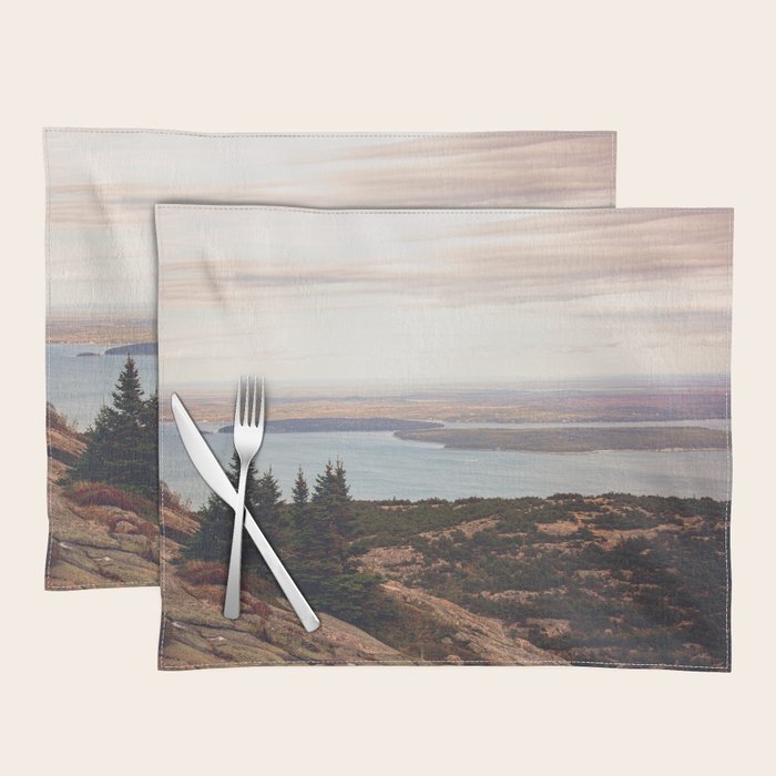 Wild and Free x Sunset over Acadia Placemat Gallery Image 1