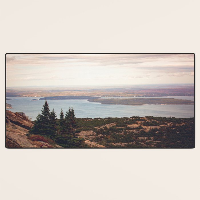 Wild and Free x Sunset over Acadia Desk Mat Gallery Image 3